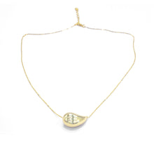 Carregar imagem no visualizador da galeria, Colar banhado a ouro 18K gota
