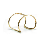 Bracelete vazado banhado a ouro 18k