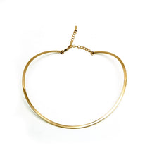 Carregar imagem no visualizador da galeria, Chocker banhada a ouro 18k duro
