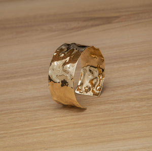 Bracelete banhado a ouro 18k borbulhas