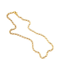 Carregar imagem no visualizador da galeria, Colar riviera em prata 925 com banho de ouro 18k gotas cravação inglesa
